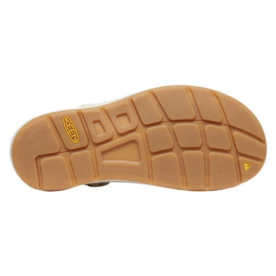 Keen UNEEK Canvas Sneaker Sandal, Natural Canvas/Birch